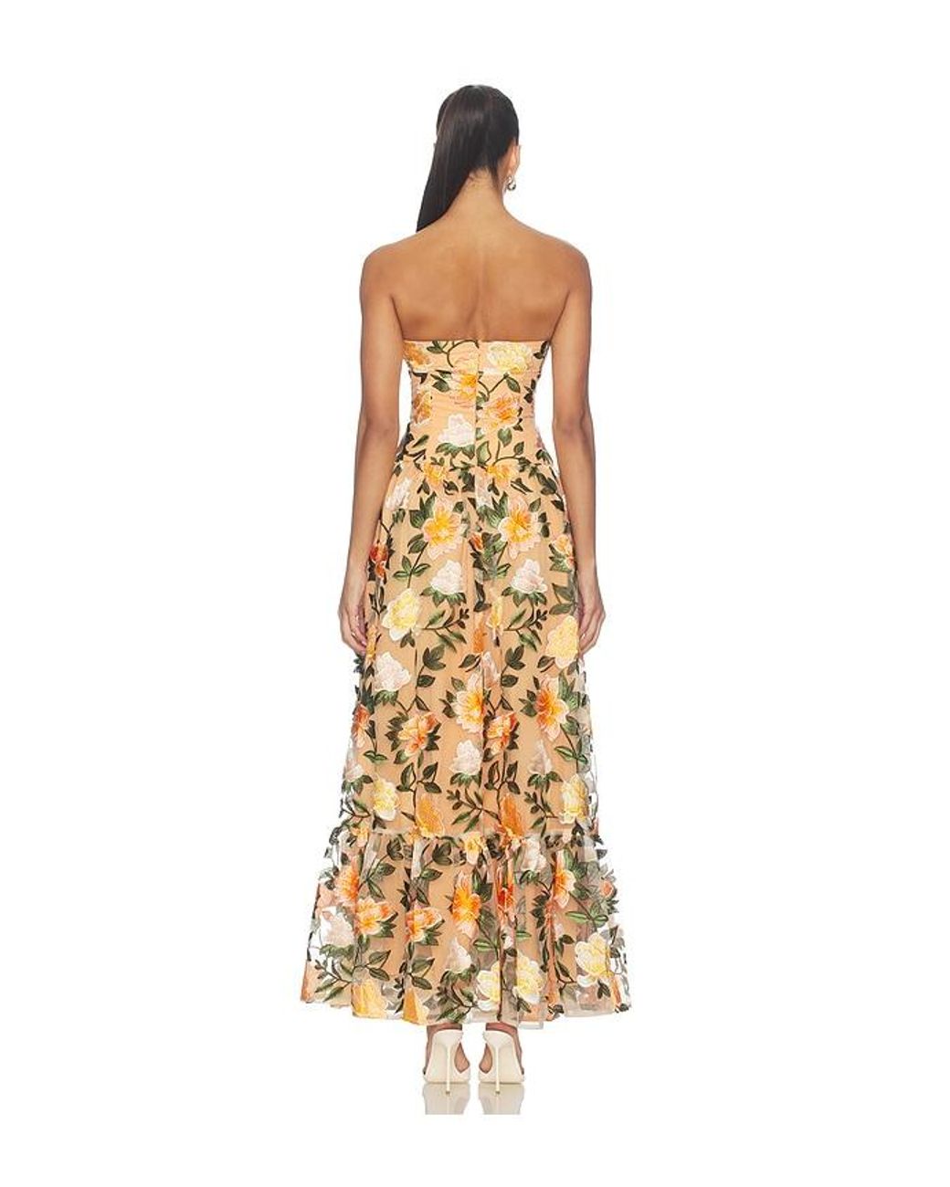 Lovers + Friends Metallic Summer Maxi Dress
