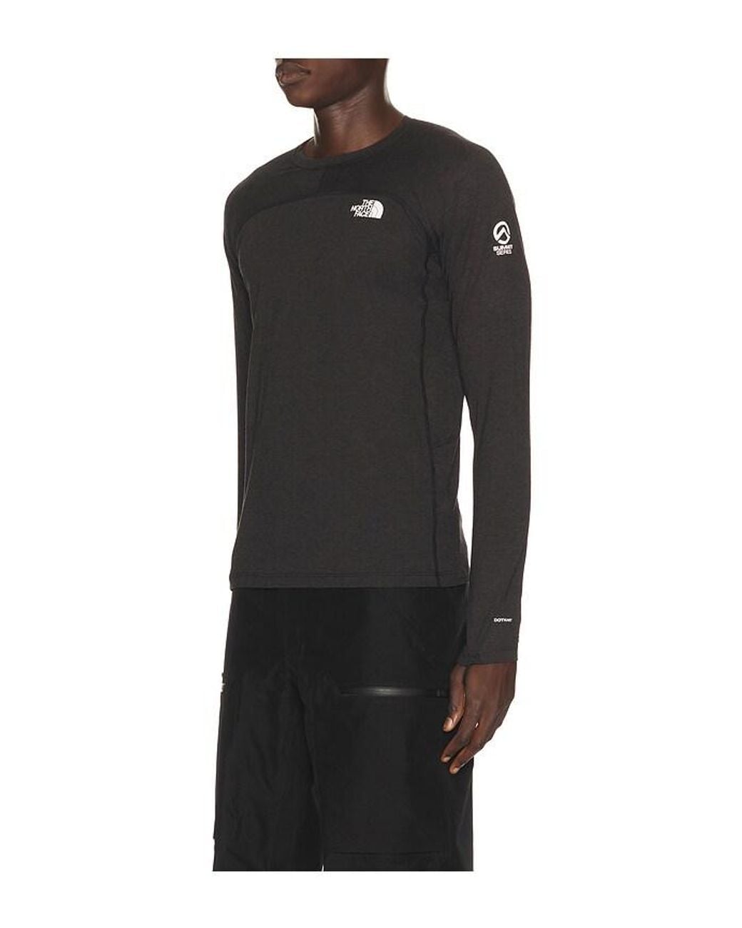 The North Face Black Summit Pro Baselayer Crew for men