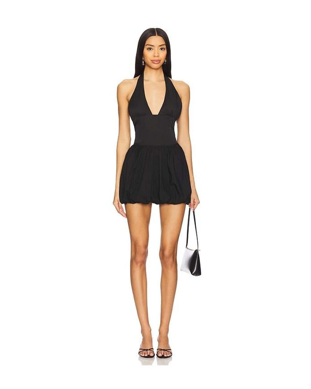 superdown Black Halter Top