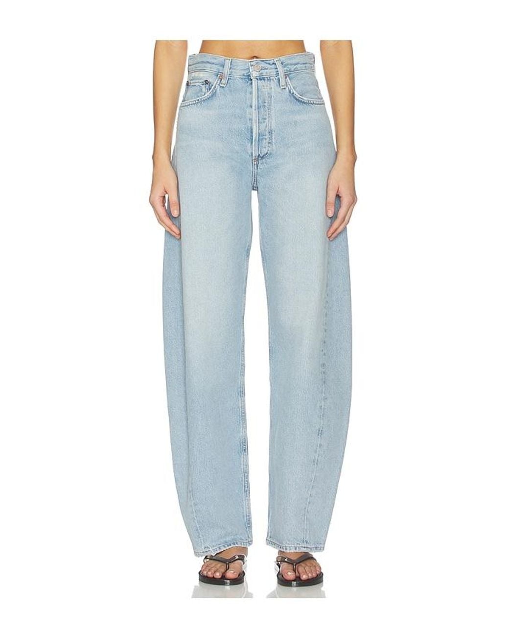 Agolde Blue Luna Pieced Jean