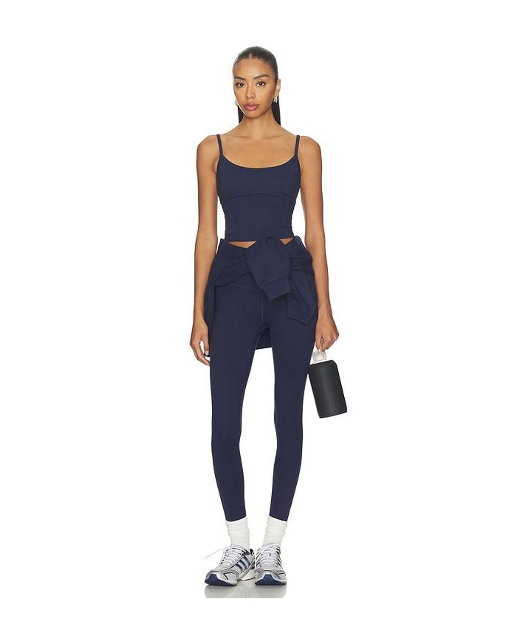 WellBeing + BeingWell Blue Flowwell Callista Crossover Legging