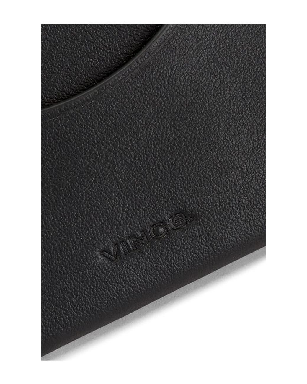 Vince Black Card Holder for men