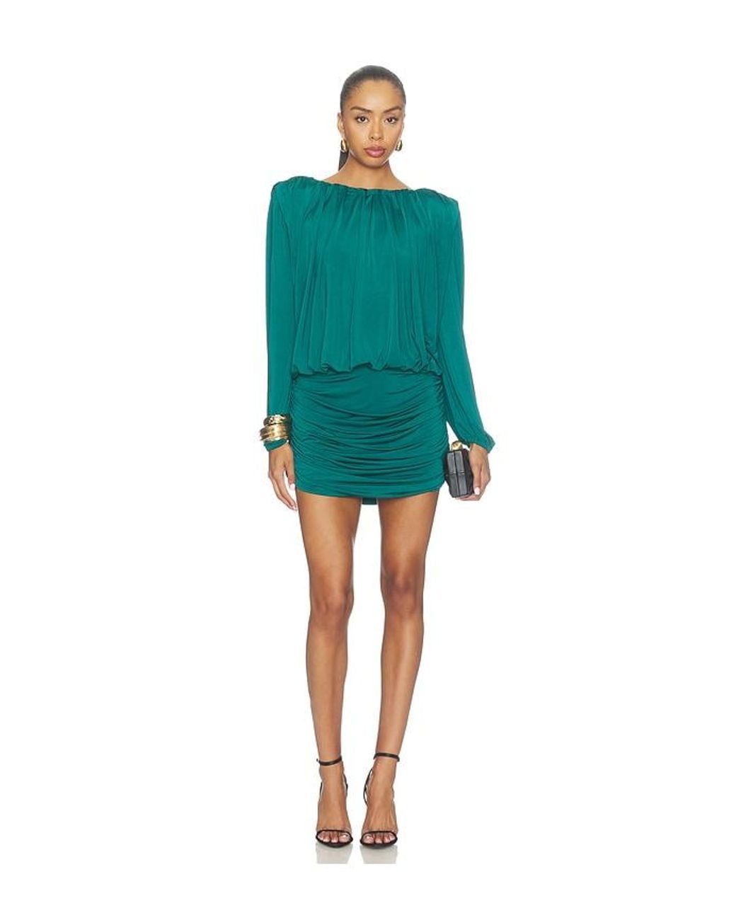 Amanda Uprichard Blue Martha Dress