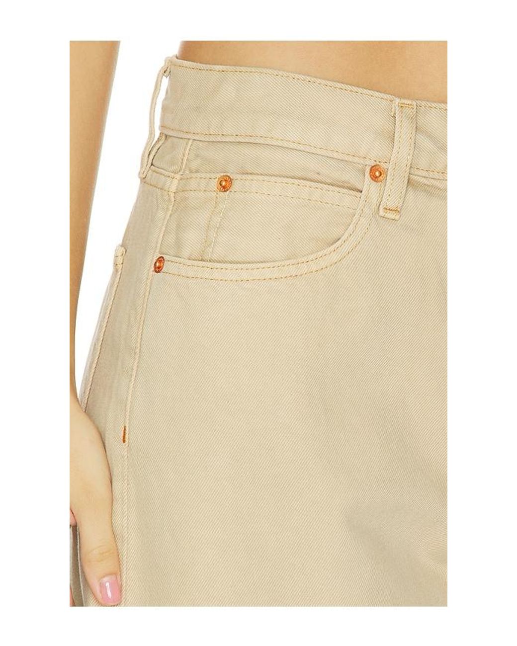 SLVRLAKE Denim Natural Ella Barrel Jeans