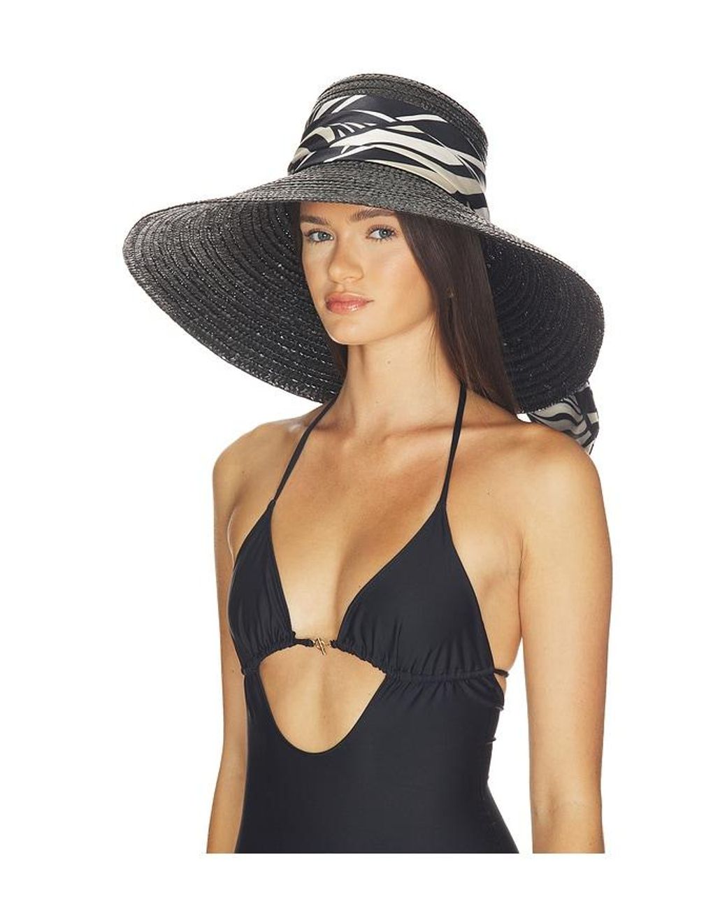 Eugenia Kim Black Mirabel Fedora Hat