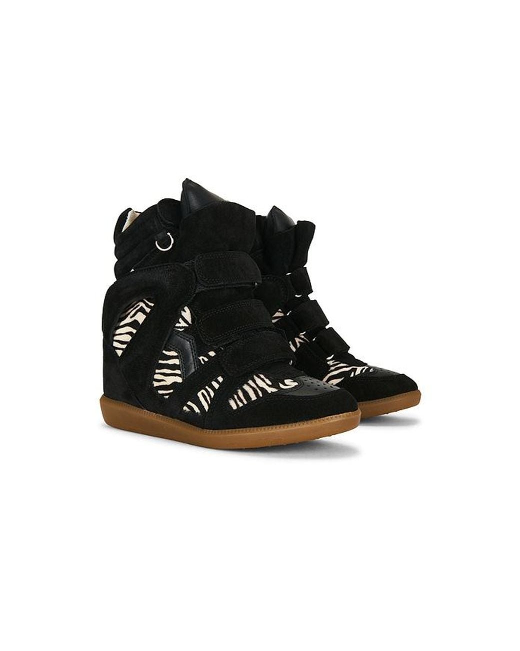 Isabel Marant Black Bekett Ring Sneaker