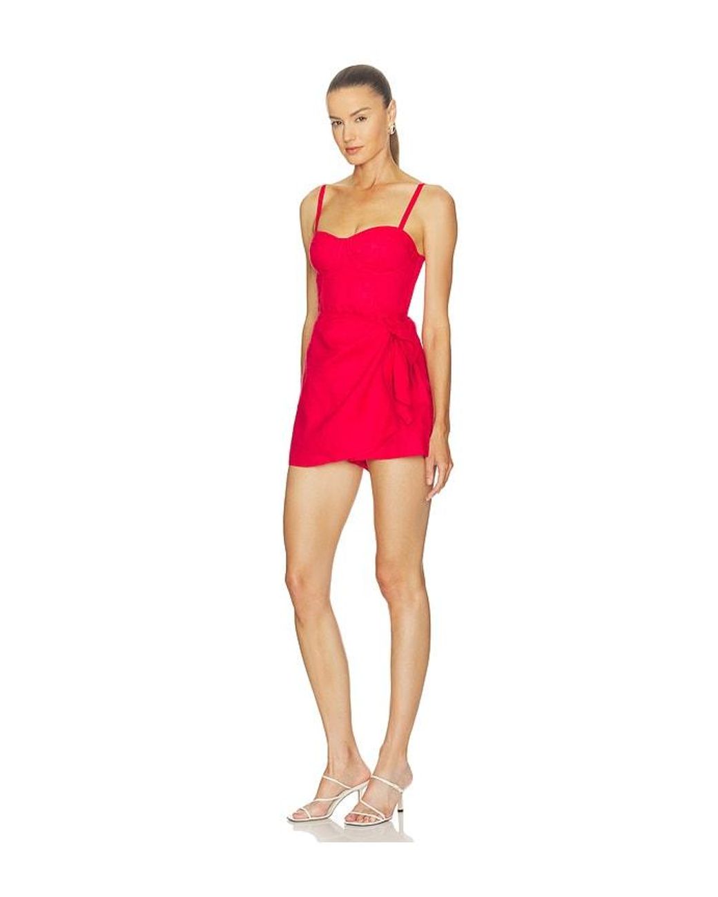 Yumi Kim Red Praya Romper