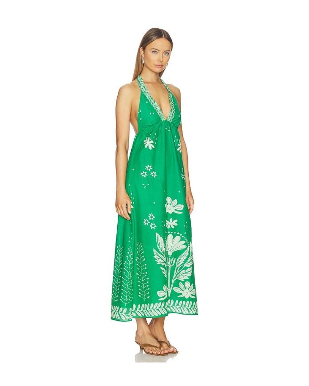 Saylor Green Tigris Dress