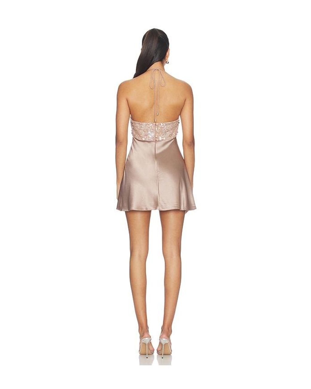 retroféte White Jeanne Embellised Dress
