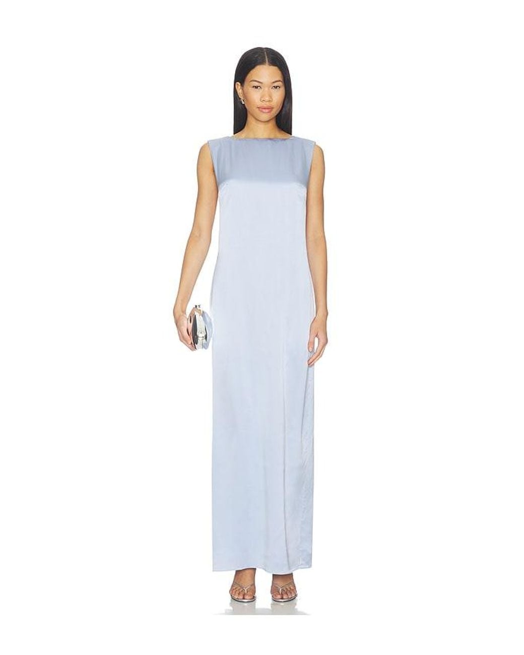 L'academie White 'Academie Harper Silk Gown