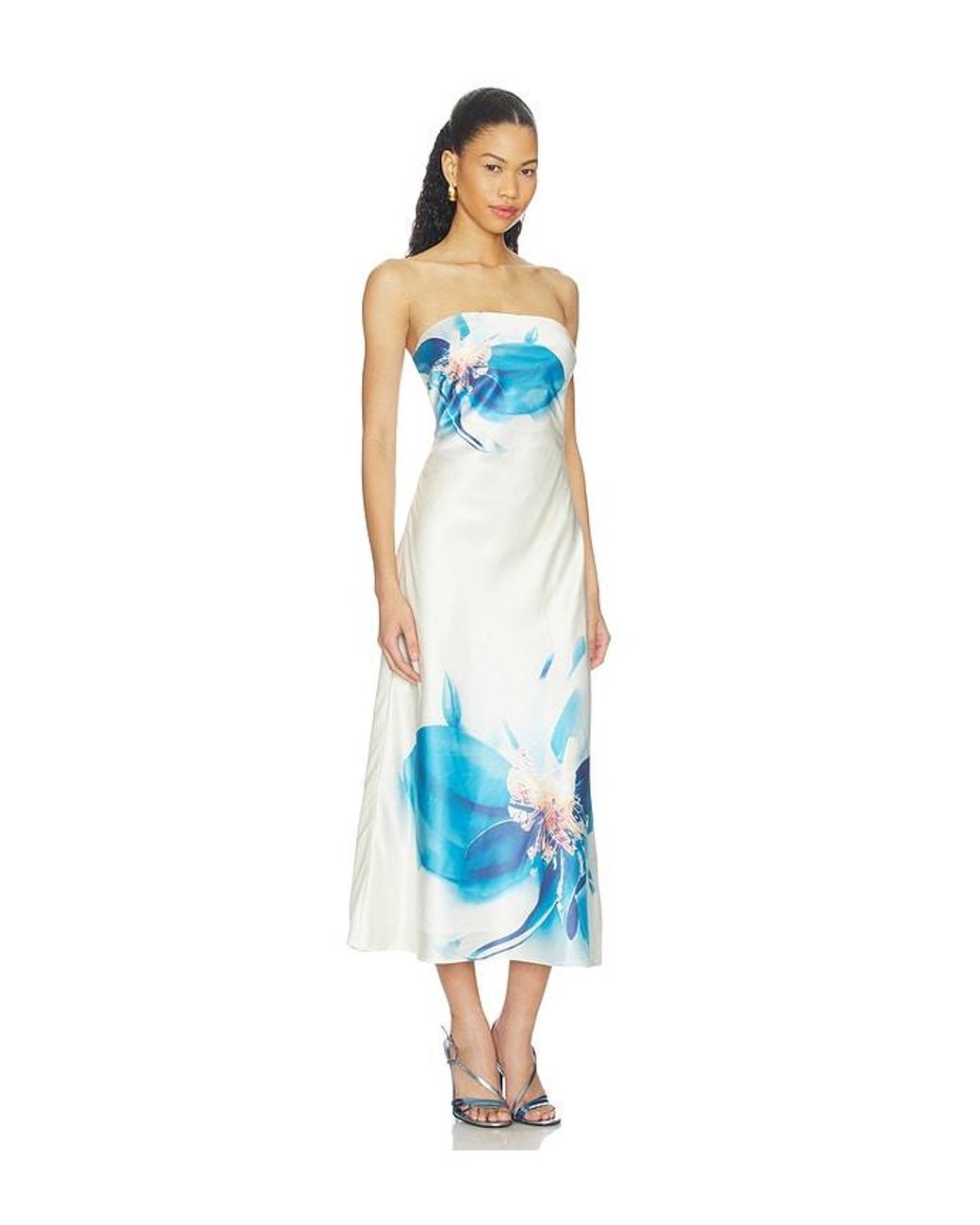 Astr Blue Annabeth Dress