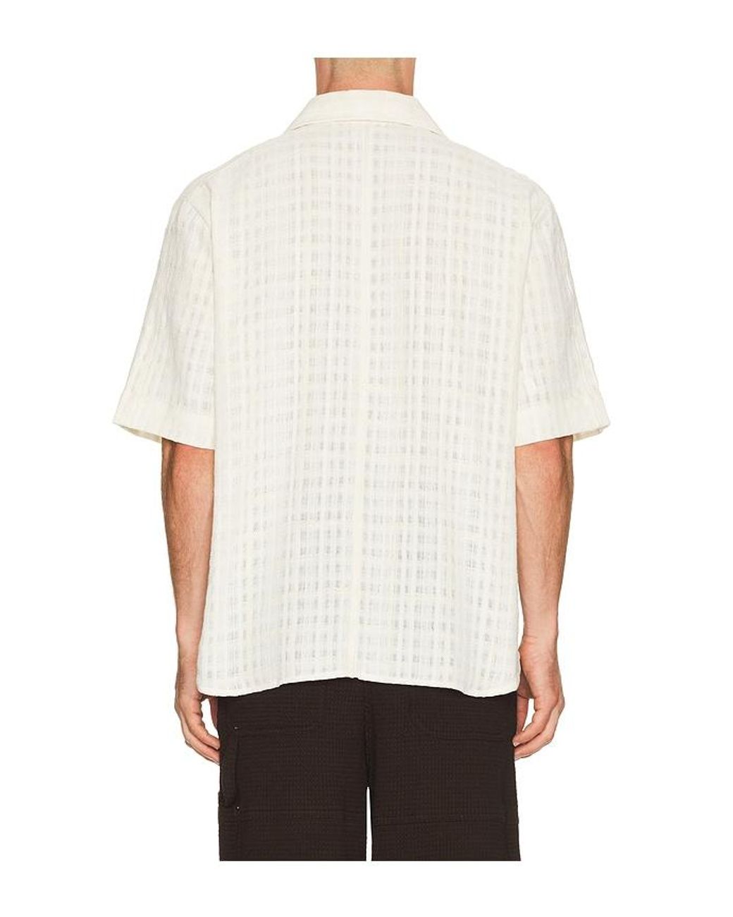 Won Hundred White Daniel Shirt for men