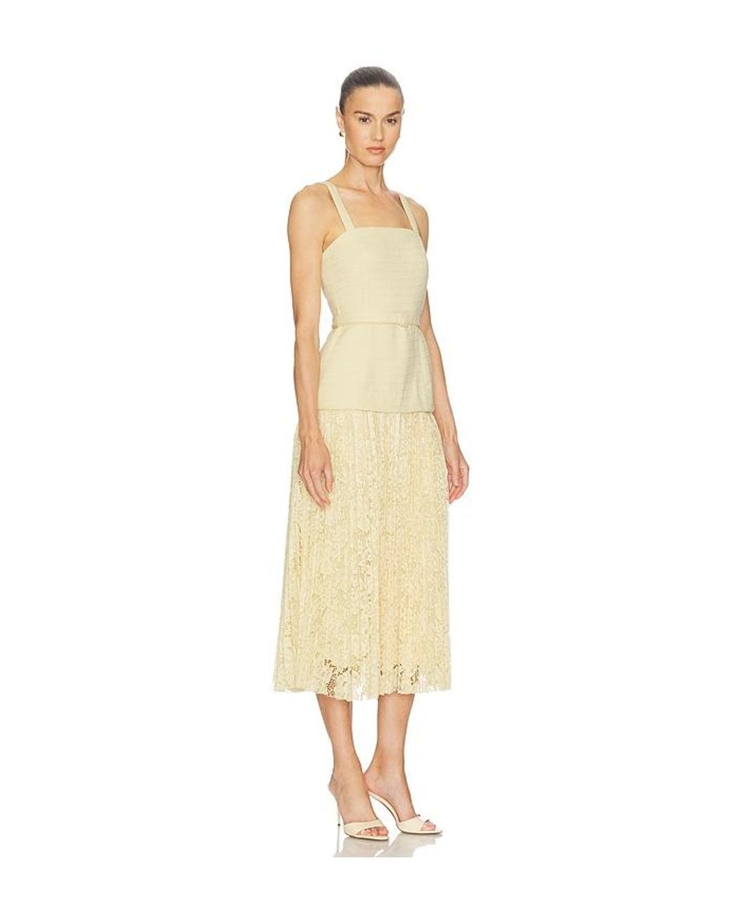 Astr White Caitlin Dress