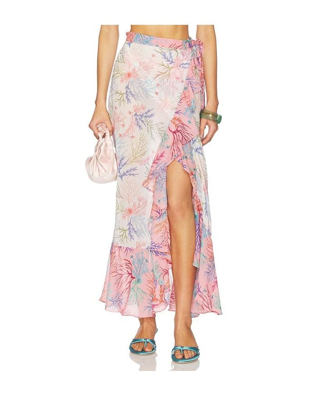 PATBO Multicolor Seaweed Beach Skirt