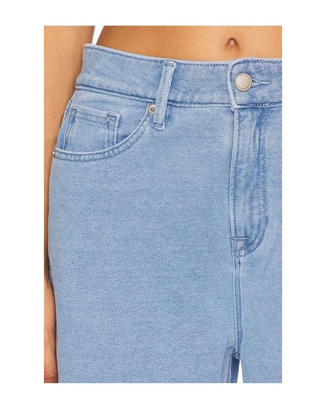 GOOD AMERICAN Blue Jeanius Good Ease Sweatpants