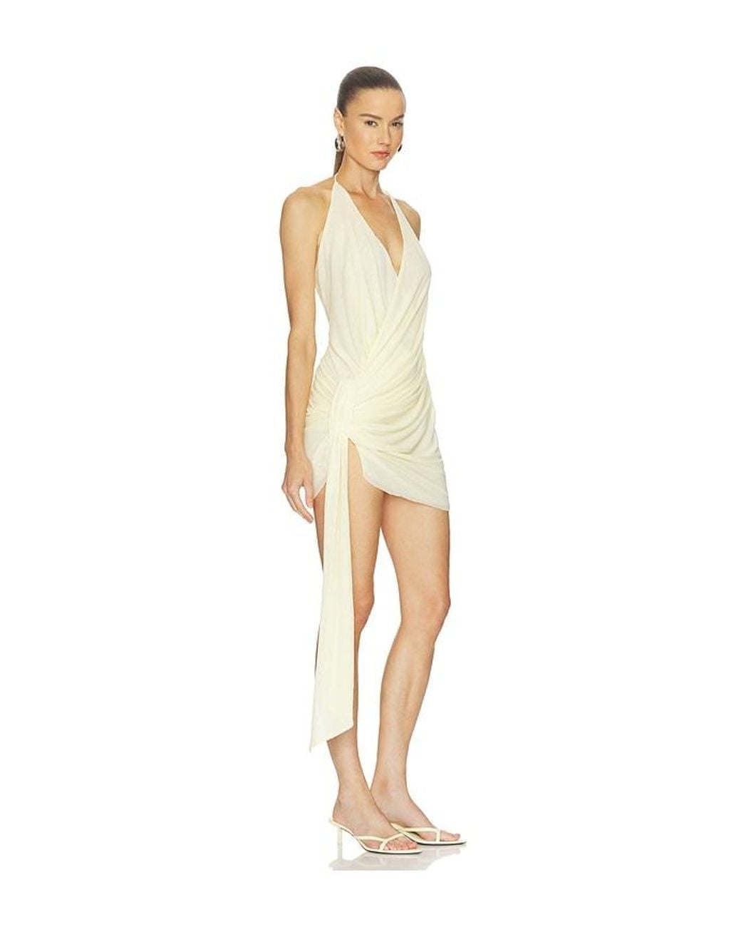 MAJORELLE Natural Chantal Mini Dress