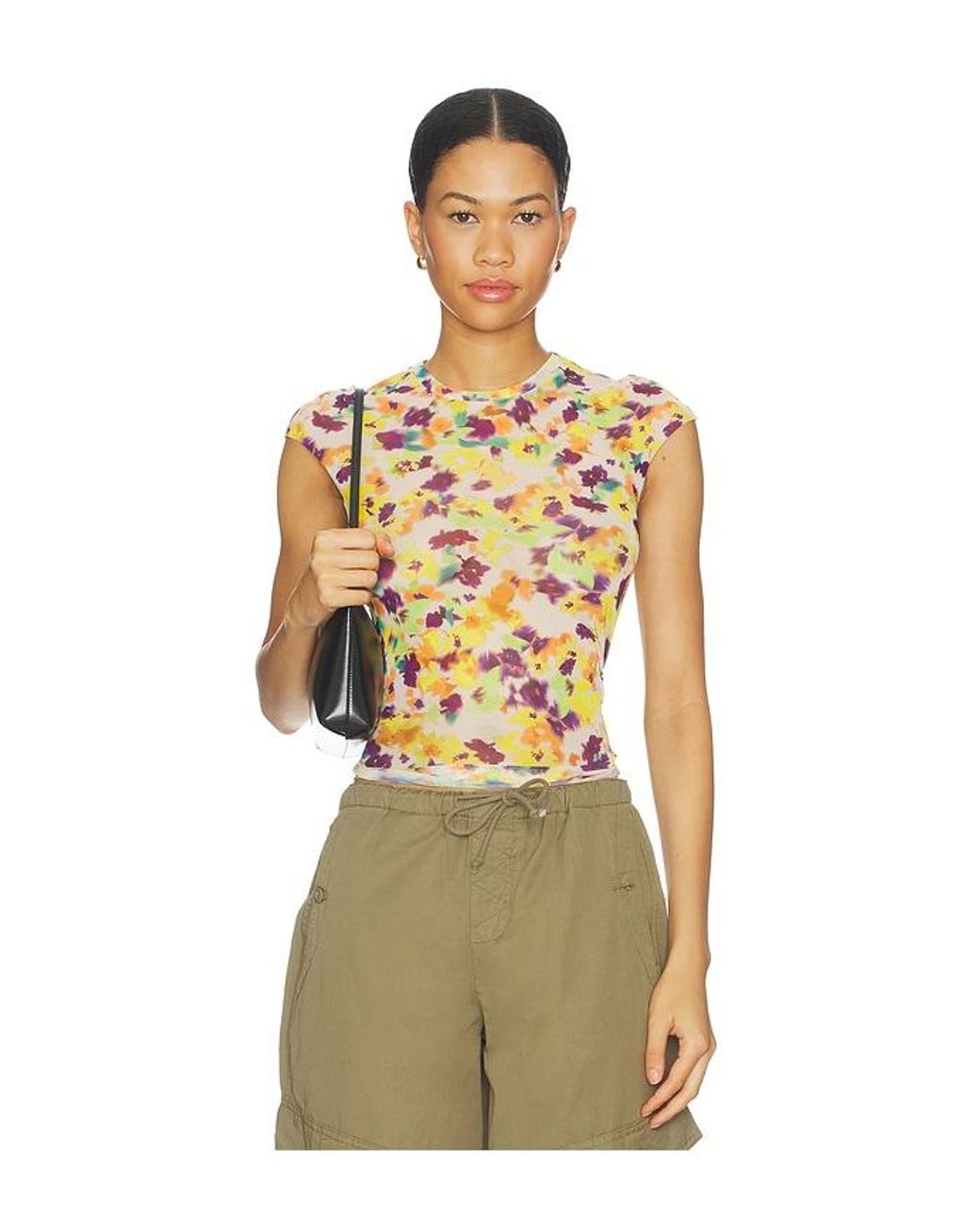 AFRM Metallic Nina Top