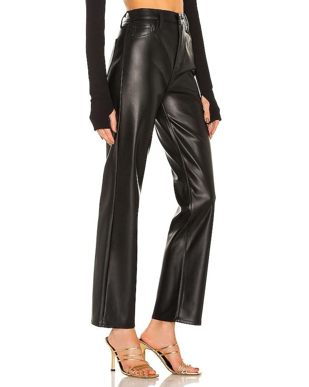 Pistola Black X Revolve Cassie Super High Straight Pant
