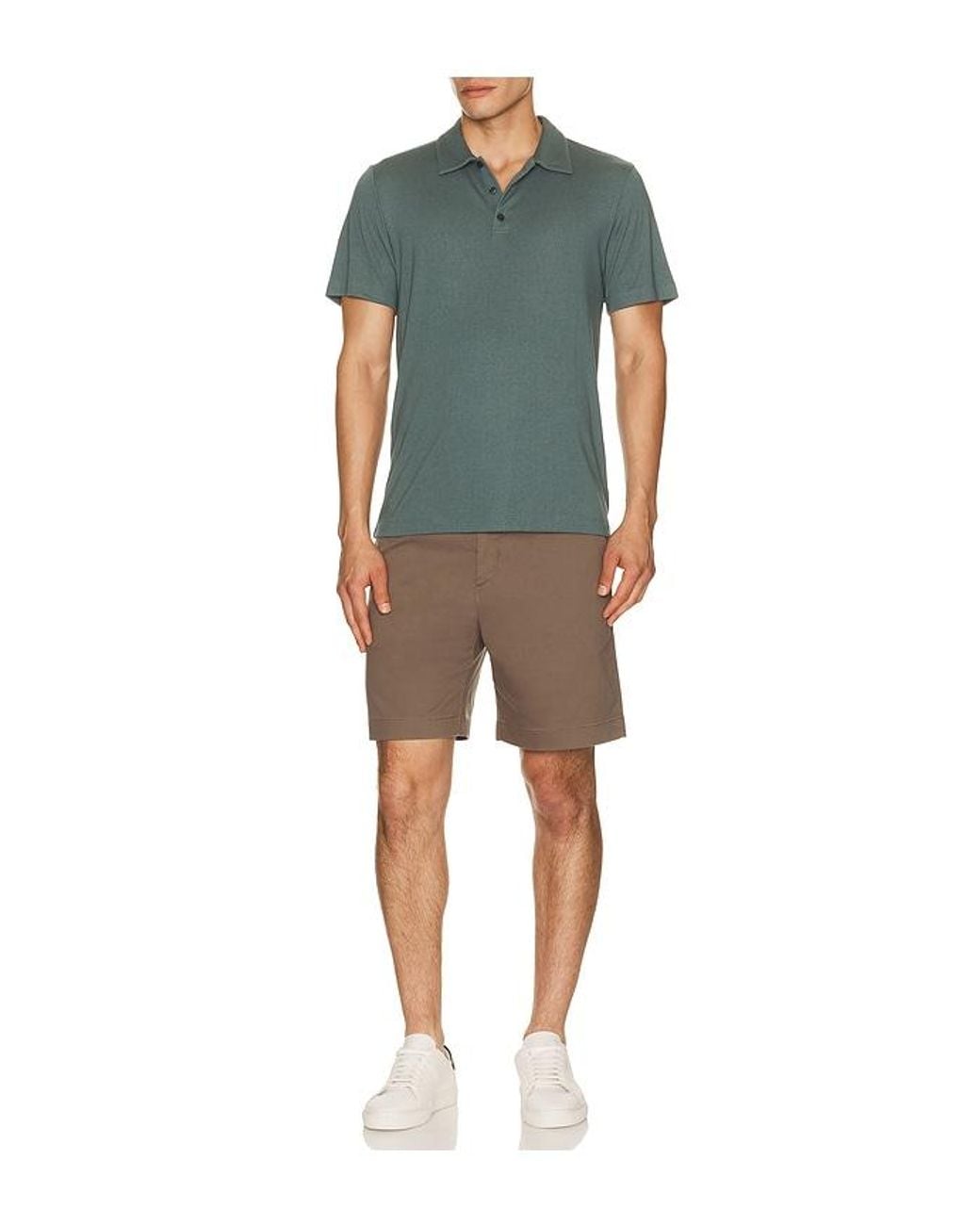 Theory Green Bron Polo for men
