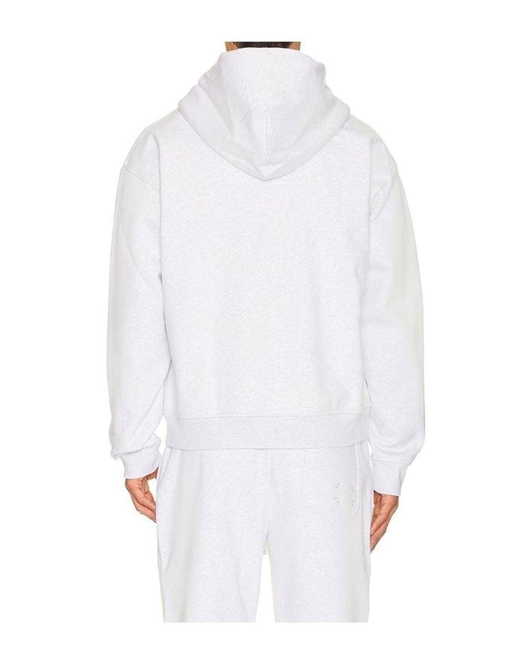 On Shoes White Club Collective Fz Hoodie for men