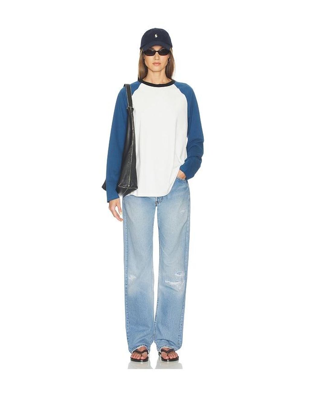Lioness Blue Kravitz Baseball Tee