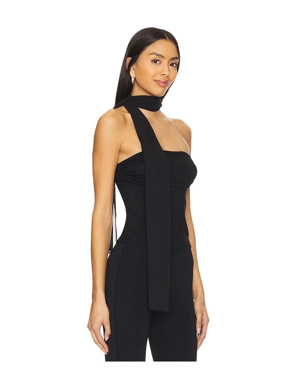 ALL THE WAYS Black Nataline Top