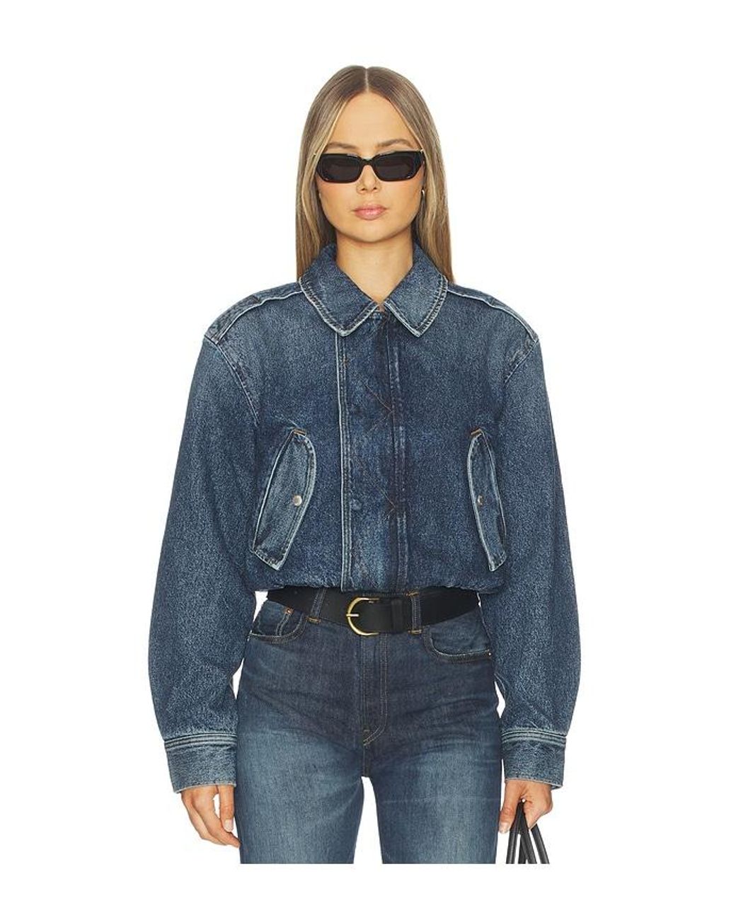 Agolde Blue Shane Jacket