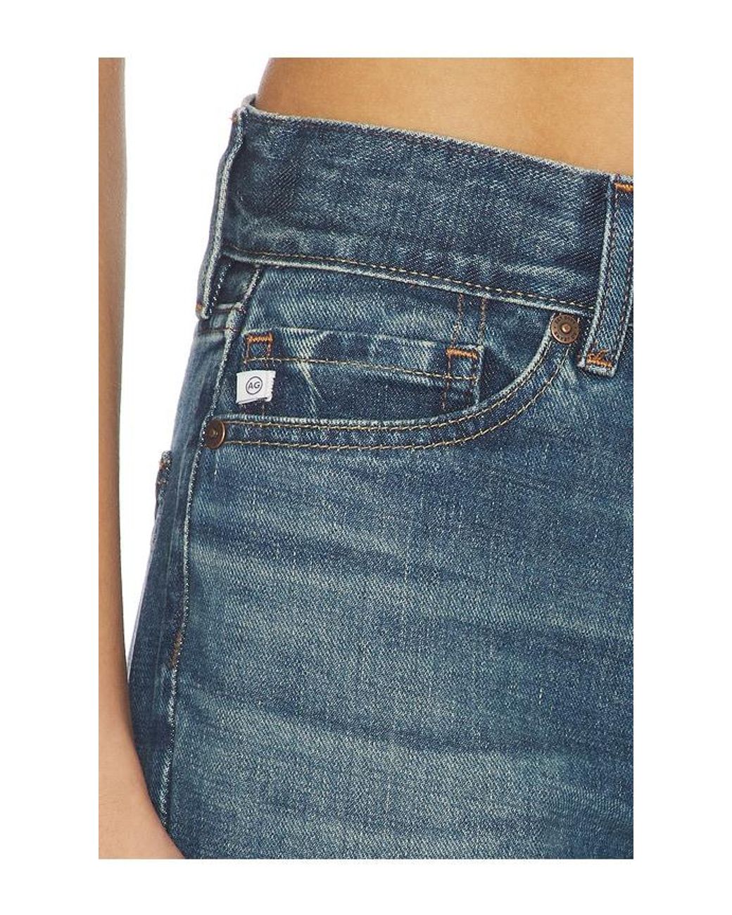 AG Jeans Blue Georgia Flared Jeans