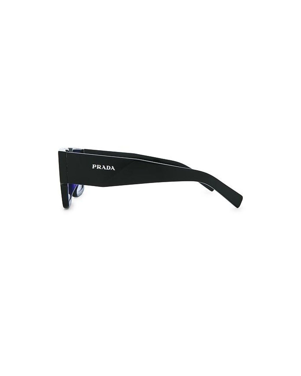 Prada Blue Rectangular Sunglasses for men