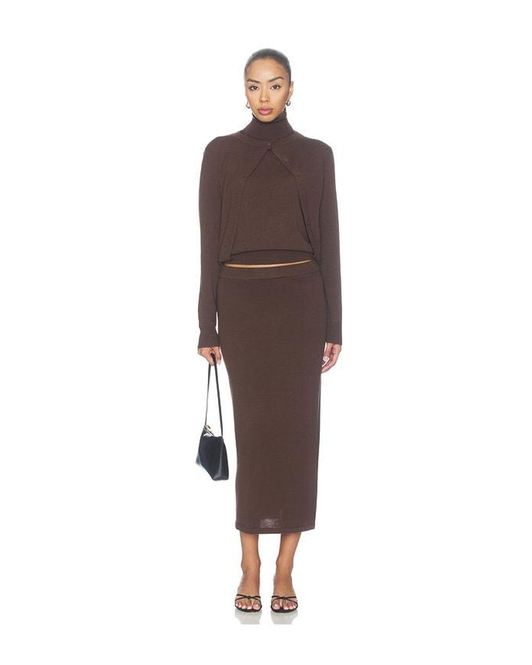 Astr Brown Kelly Sweater