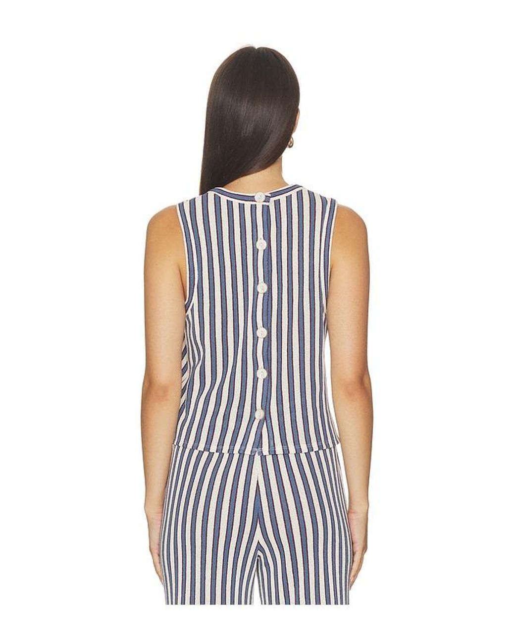 Veronica Beard White Dravin Top