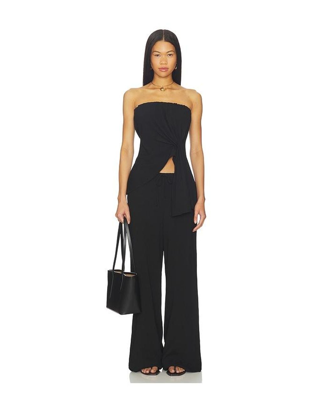 SOVERE Black Aine Pants
