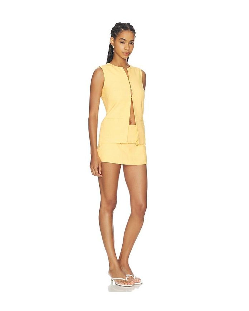 Amanda Uprichard Natural Emsley Romper