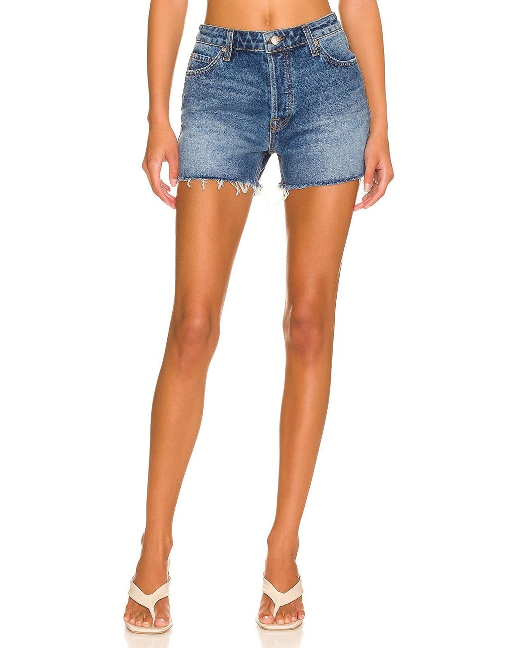 GRLFRND Helena High Rise Cut Off Short 
