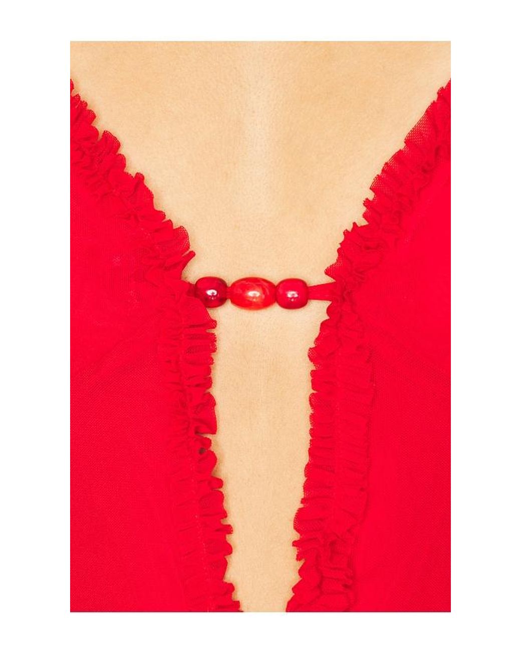 Runaway the Label Red Kiata Maxi Dress