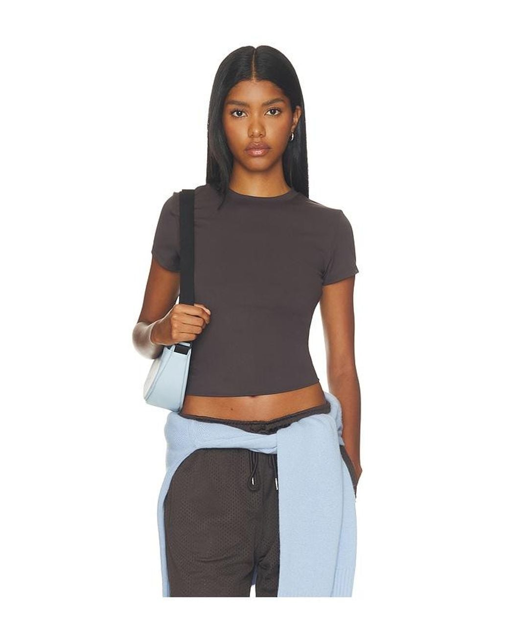 ADANOLA Multicolor Ultimate Short Sleeve Top