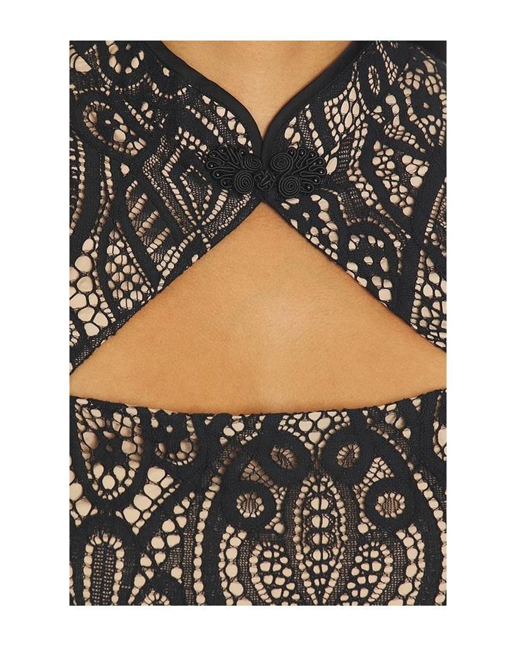 Yumi Kim Black Suzhou Mini Dress