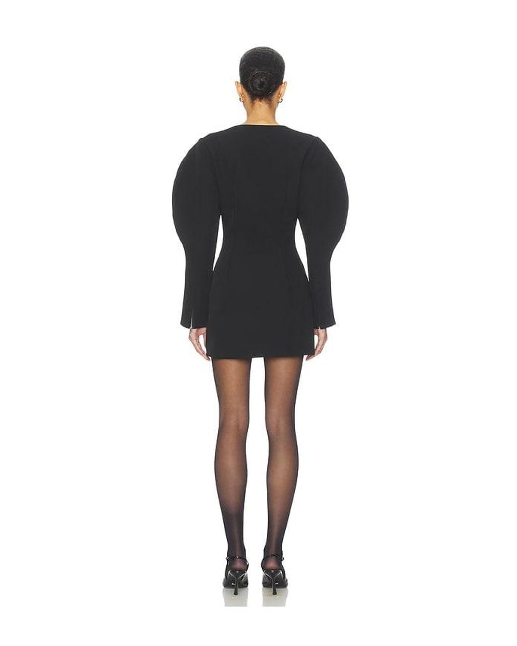 ALL THE WAYS Black Margot Mini Dress