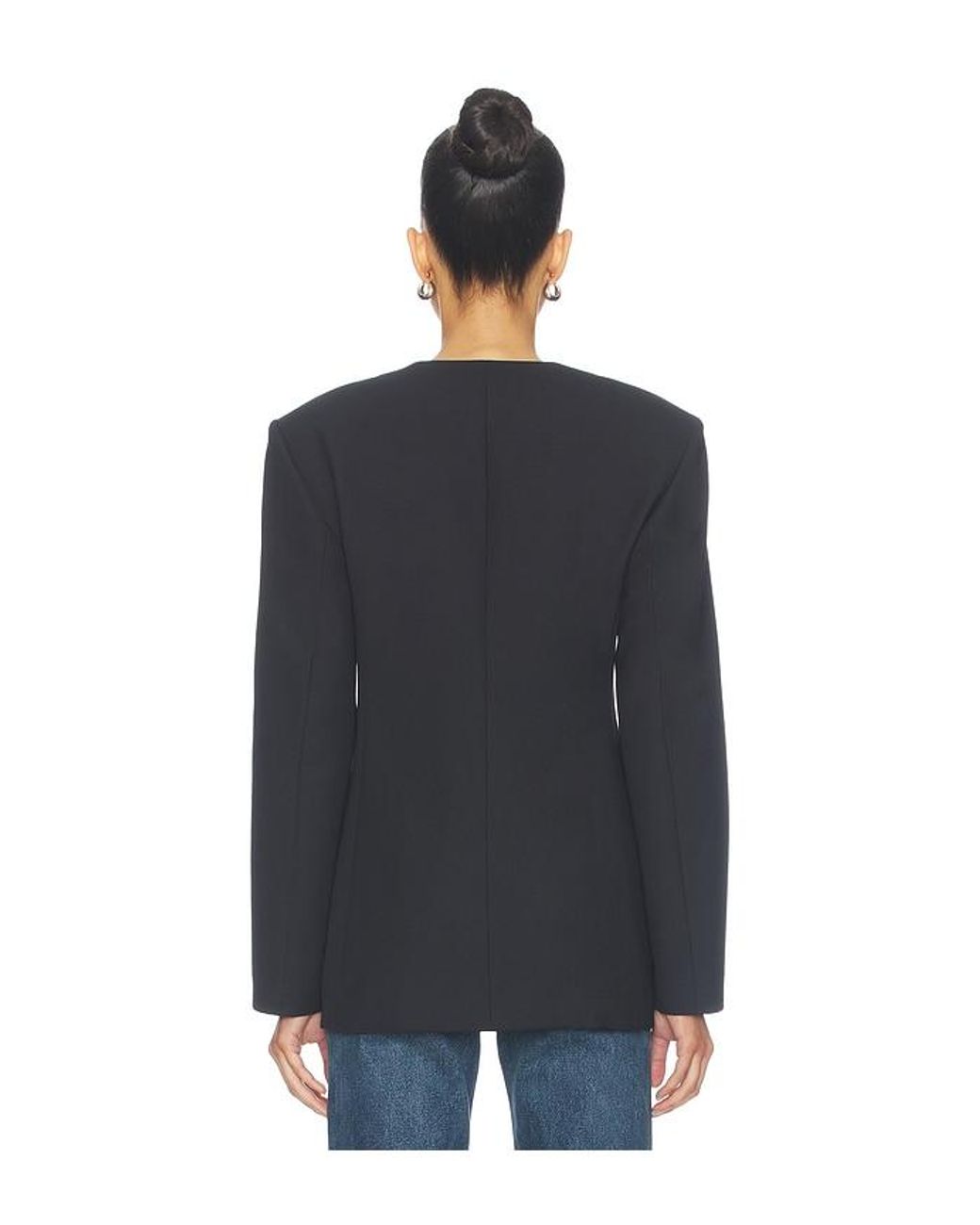 Anine Bing Black Huda Blazer