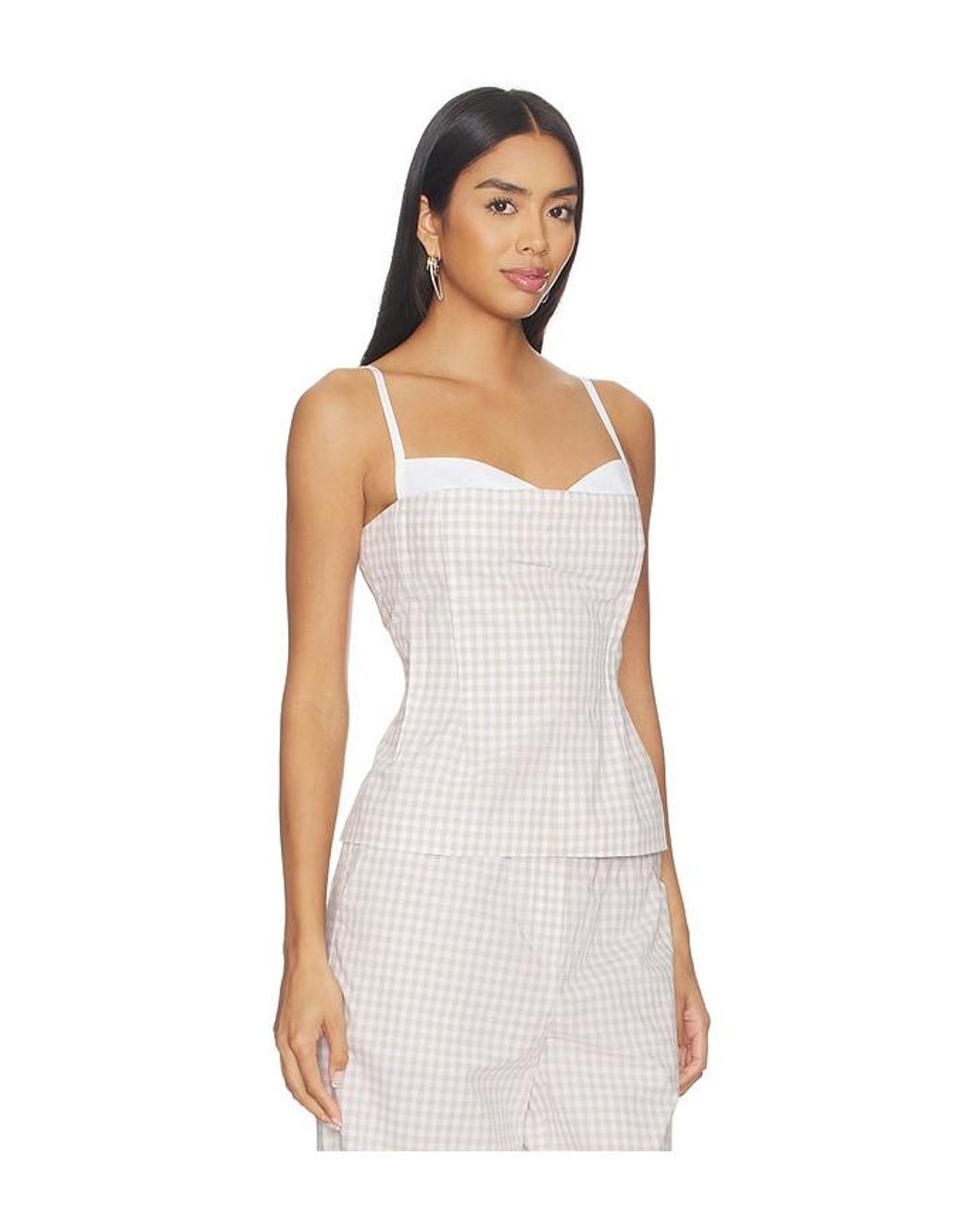 Jonathan Simkhai White Charlee Bustier Top