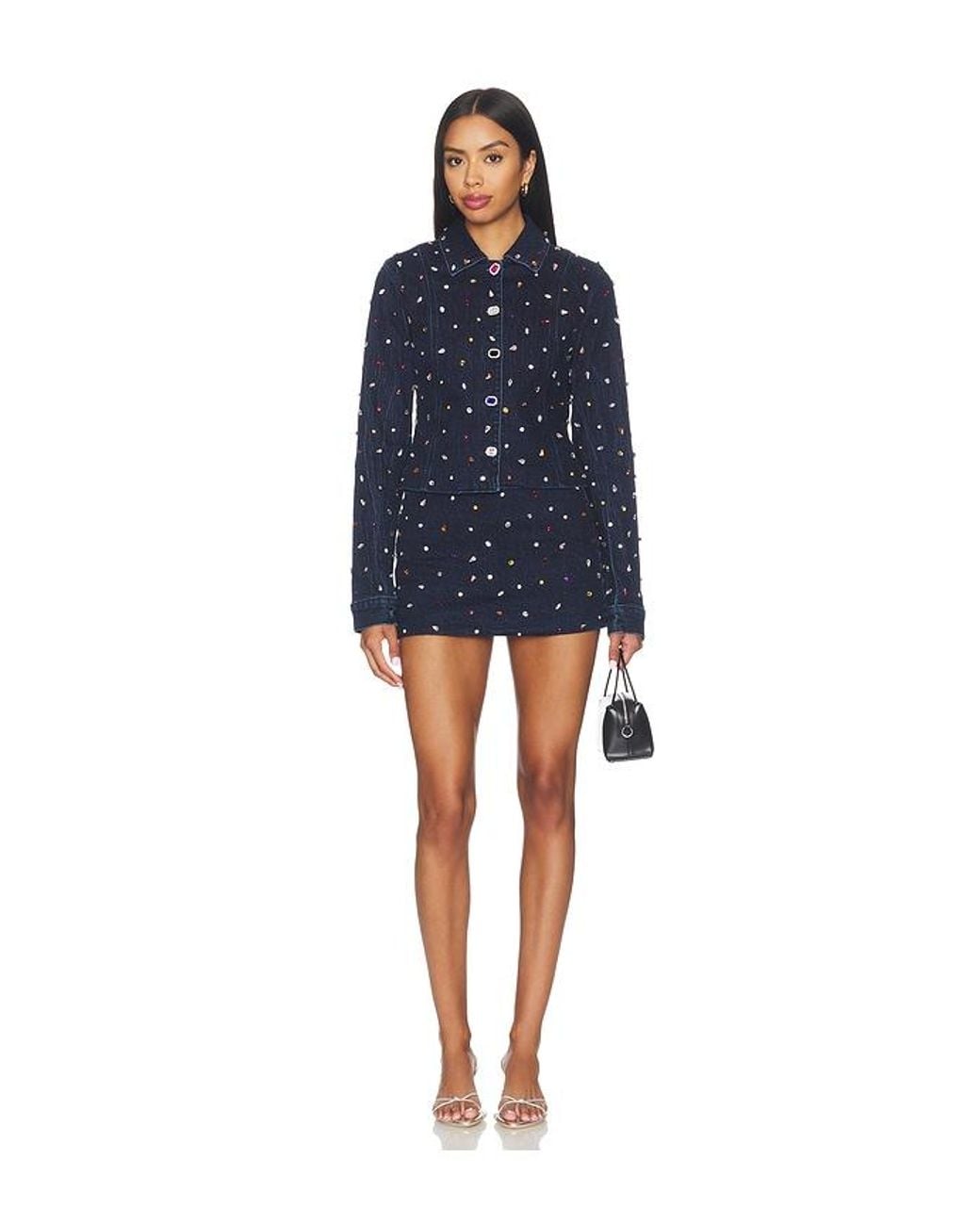 Show Me Your Mumu Blue Hollywood Jacket