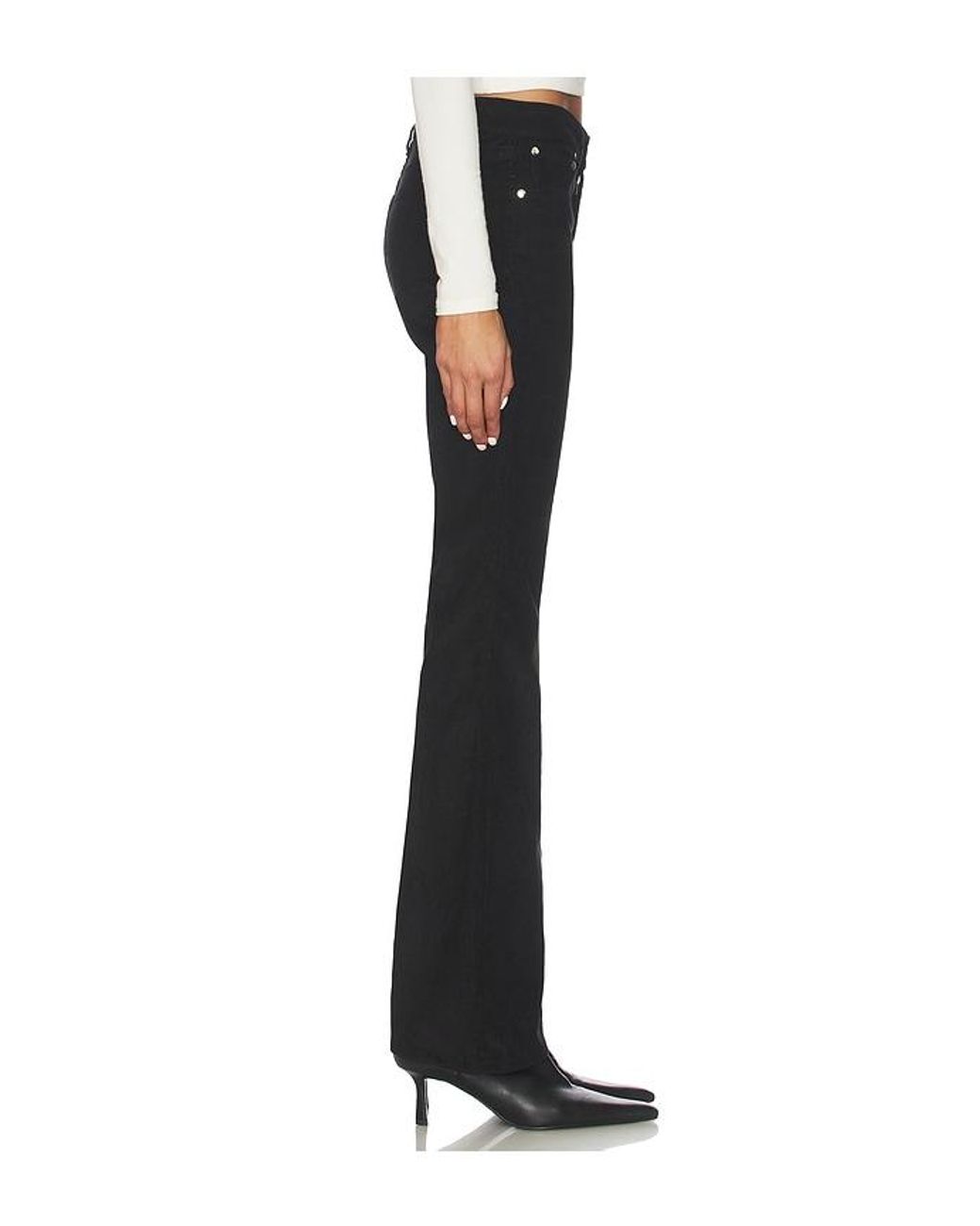 EB DENIM Black Maria Mid Rise Bootcut Pant