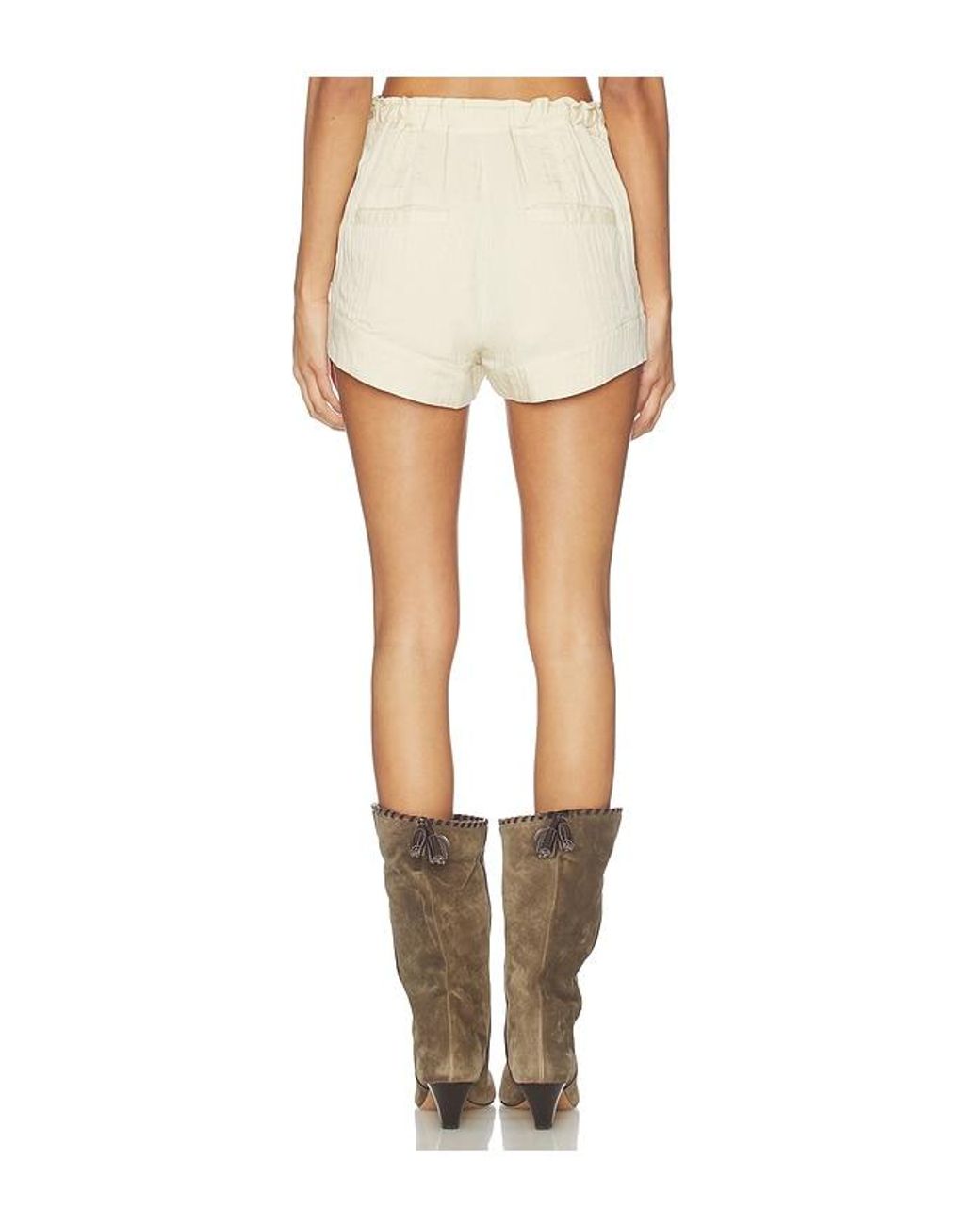 Isabel Marant White Birva Short