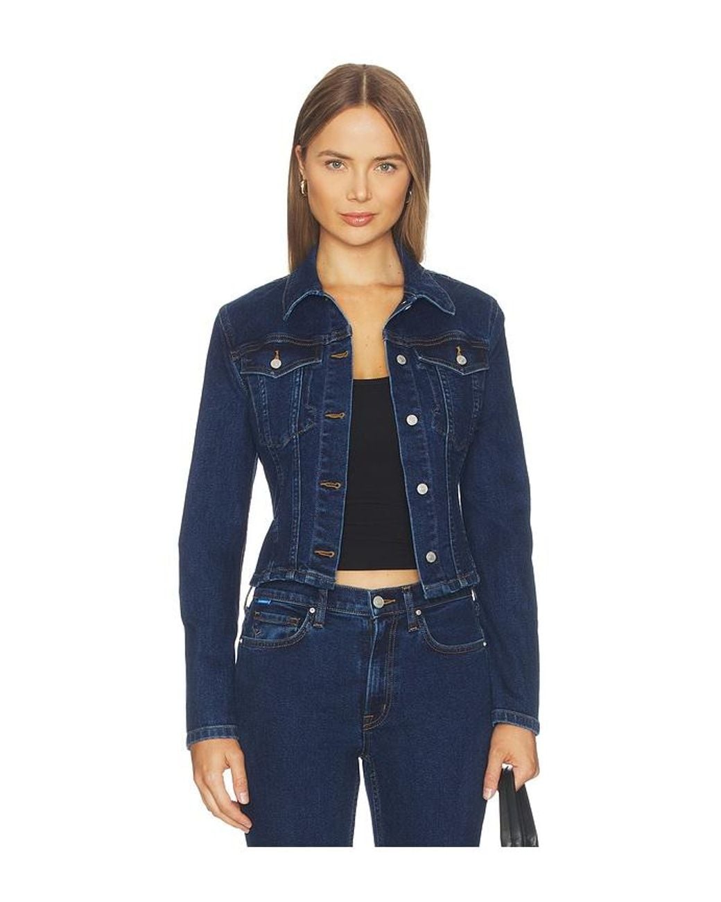 Cotton Citizen Blue The Slim Trucker Jacket
