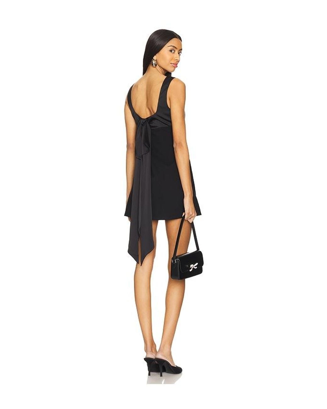 Lovers + Friends Black Helena Mini Dress