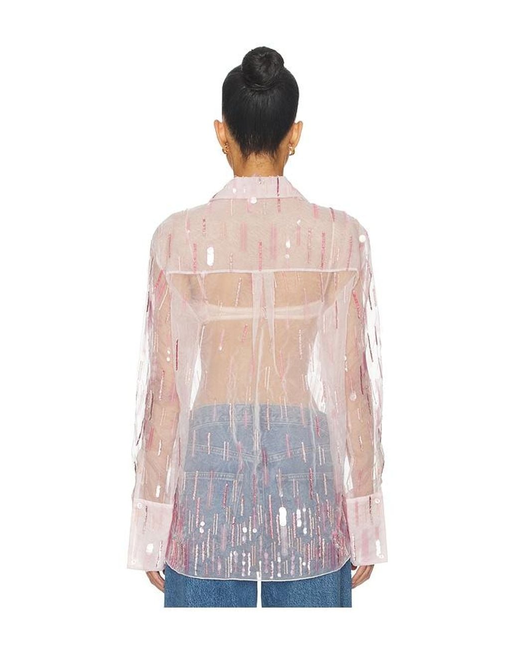 MAY MASHIAH Blue Emilia Shirt