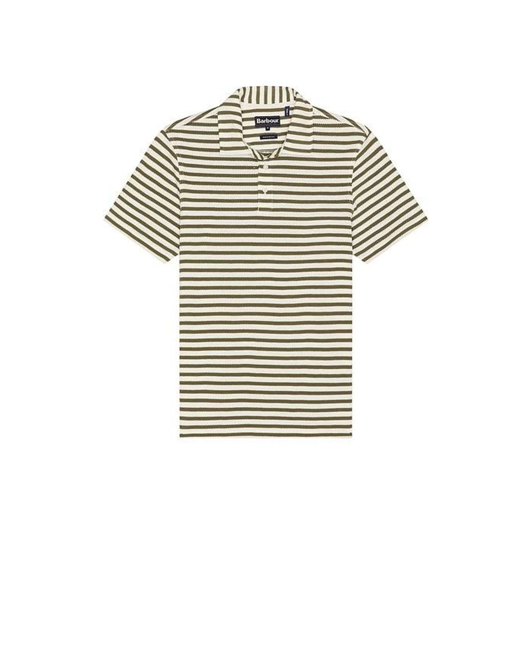 Barbour Multicolor Farlam Striped Tailored Polo for men