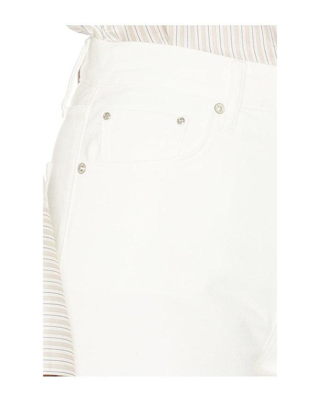 Anine Bing White Kat Short