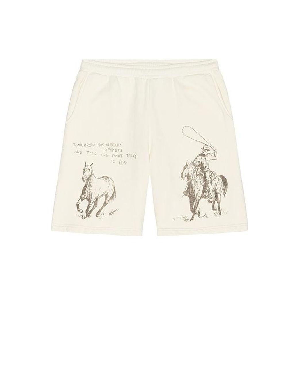 One Of These Days White What Today Is For Sweat Shorts for men