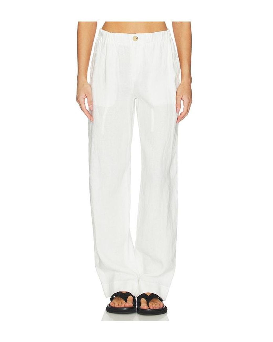 Vince White Hemp Utility Pant